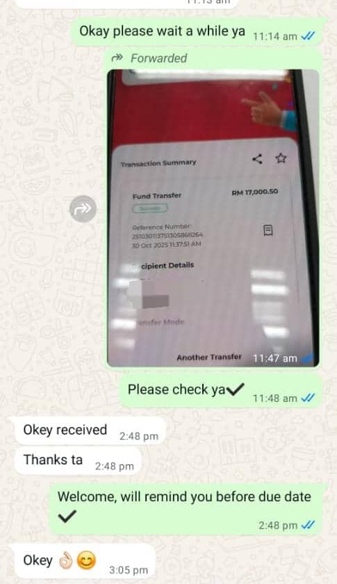 Bukti kejayaan pelanggan 4